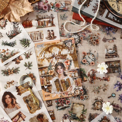 S-11 ZABC Cross-Border Honey Glaze Fragrance Series Sticker Book 8Style