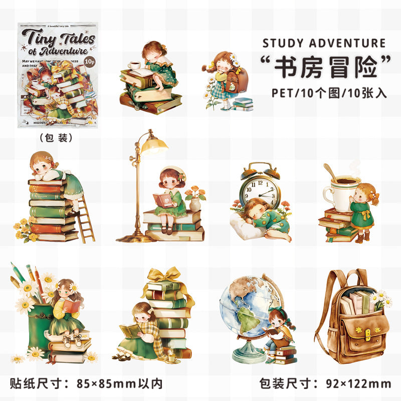 S-15 YiNiao Mini Adventure Series Cute Cartoon Theme Character 6Style