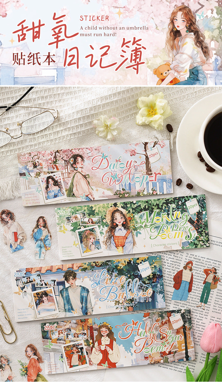 S-48 Sweet Oxygen Diary Series  Sticker book