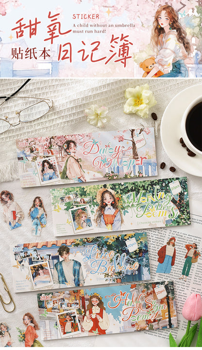S-48 Sweet Oxygen Diary Series  Sticker book
