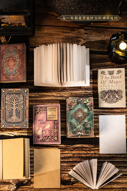 P-10 A Beautiful Day Set Small Book Material Book Antique Magic Bookstore Series 4Style