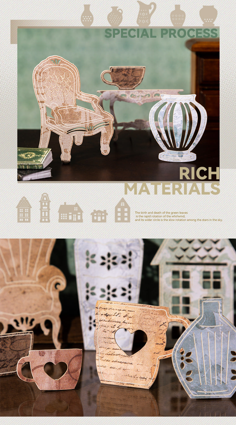 S-23 Prologue to Life Series Home Theme Hollow Sticker 4Style