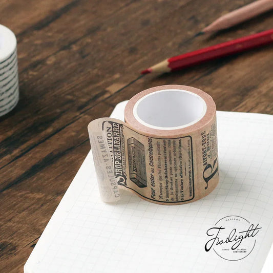 T-5 Retro Vintage Washi Masking Adhesive Tape
