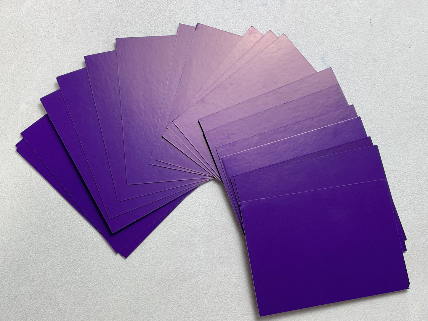 A-6 Solid color cardstock ATC Cards (2.5*3.5 inch, 50 pieces each pack)