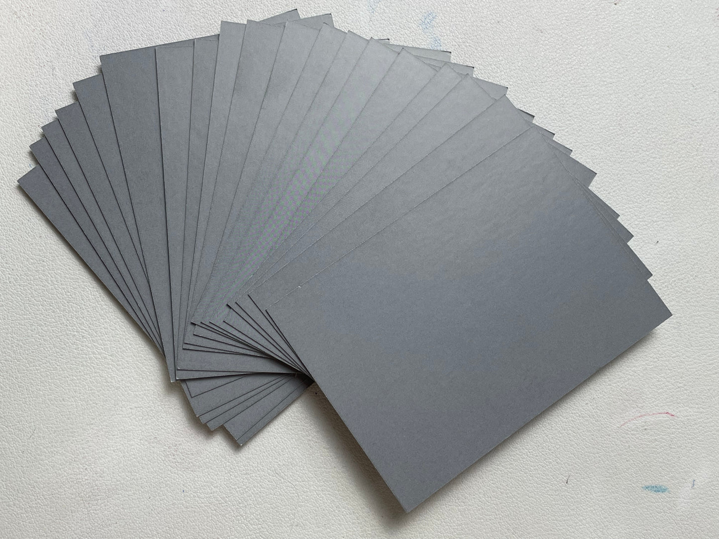 A-6 Solid color cardstock ATC Cards (2.5*3.5 inch, 50 pieces each pack)