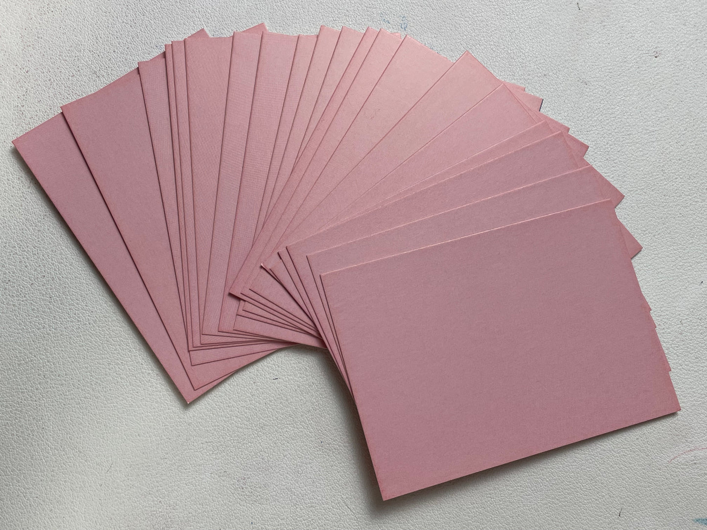 A-6 Solid color cardstock ATC Cards (2.5*3.5 inch, 50 pieces each pack)