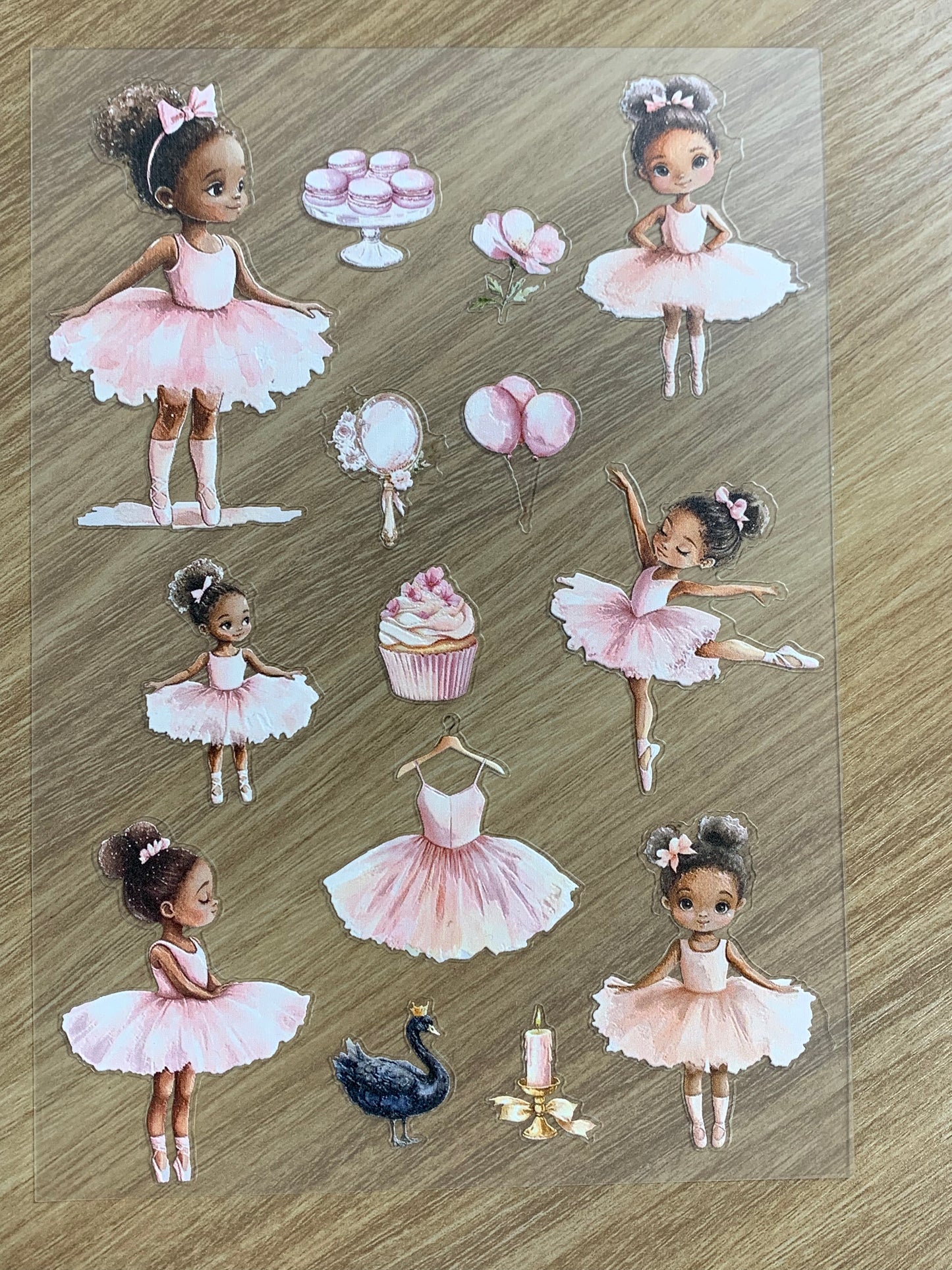 E-44 3D Embossed sticker 1 piece