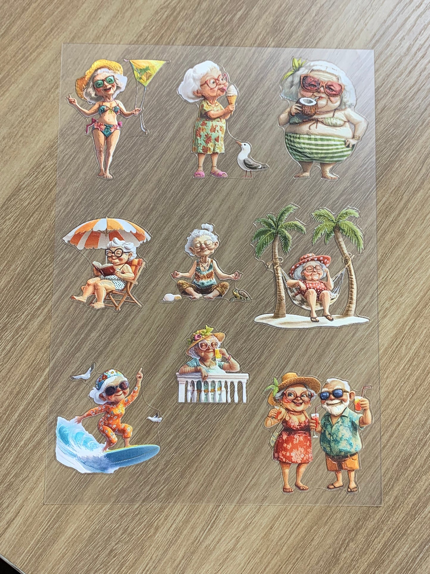 E-49 3D Embossed sticker 1 piece