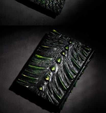 J-1 embossed dragon journal