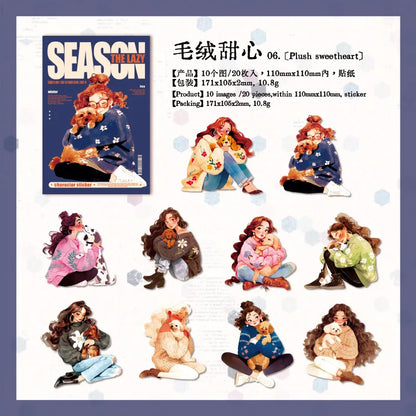 S-41 20pcs/bag  Lazy Season