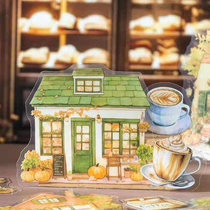 S-54 Coffee Life Theme PET Sticker