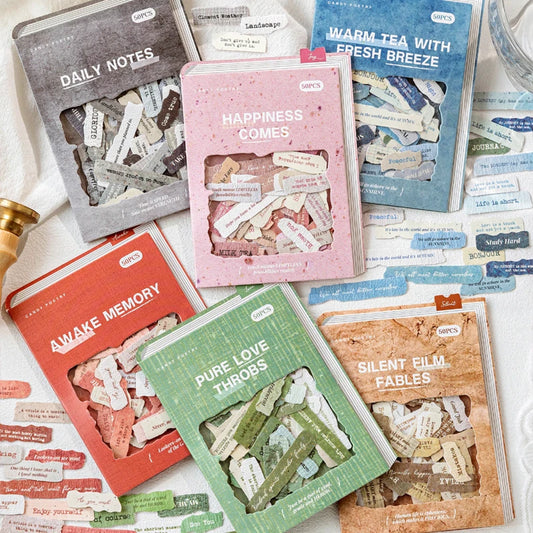 P-2 Odds and Ends Heart Series Sticker