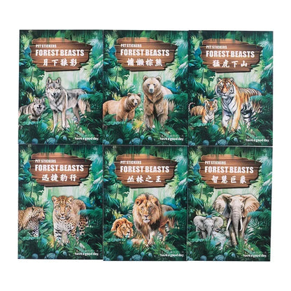 S-48 15Pcs  Under Moon Jungle Sticker