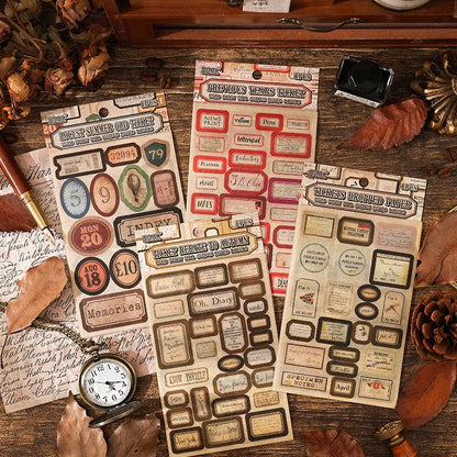 S-36 Junk Journaling Decorative Scrapbooking for stickers Scrapbook