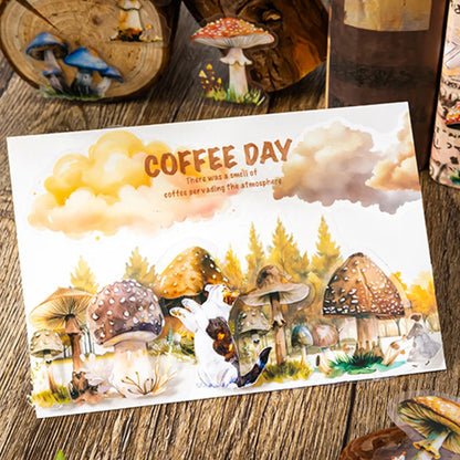 S-29  Large-sized Mushroom Themed Sticker Pack