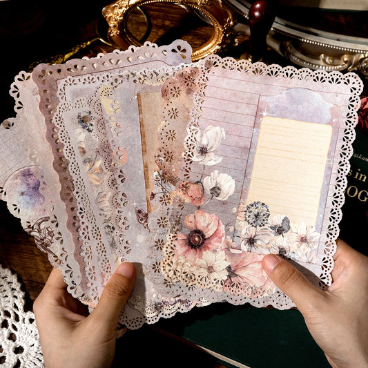 P-6 Vintage Floral Lace paper
