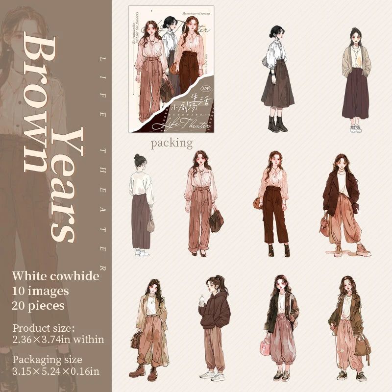 S-79 Boys and Girls Life Stickers