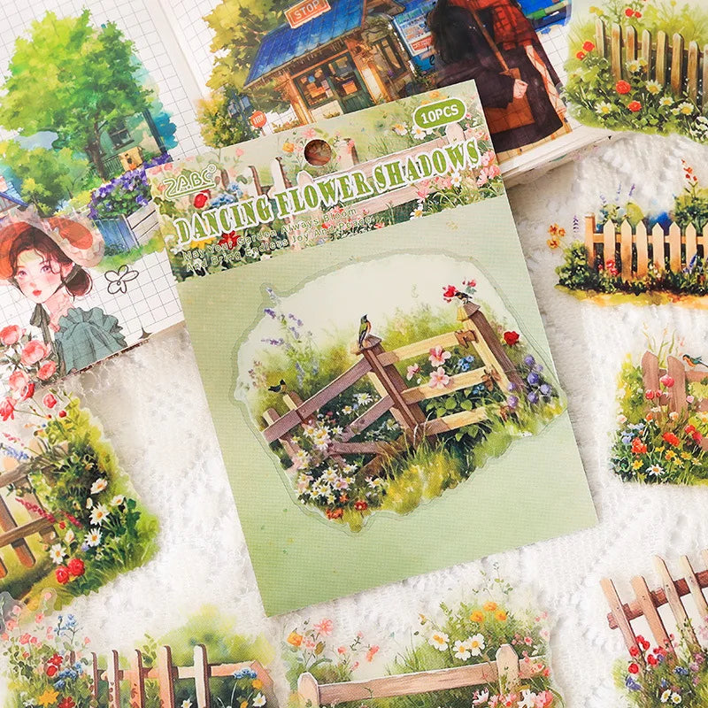 S-2 Secret garden series stickers