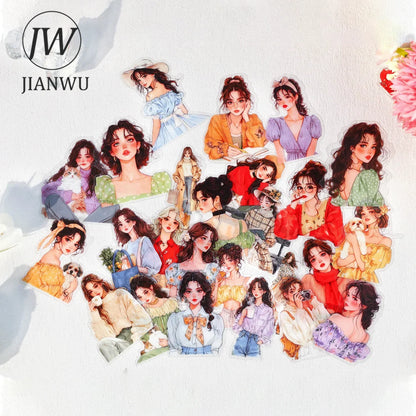 S-70 Rainbow Girl Series  PET Sticker