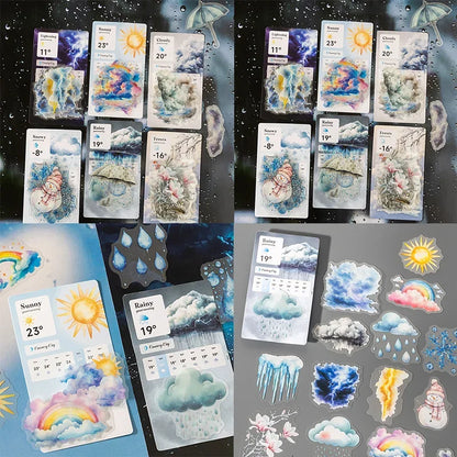 S-52 The Weatherman Series PET Stickers