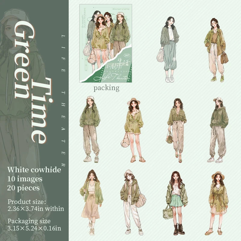 S-79 Boys and Girls Life Stickers