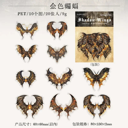 S-44 20pcs/bag stickers
