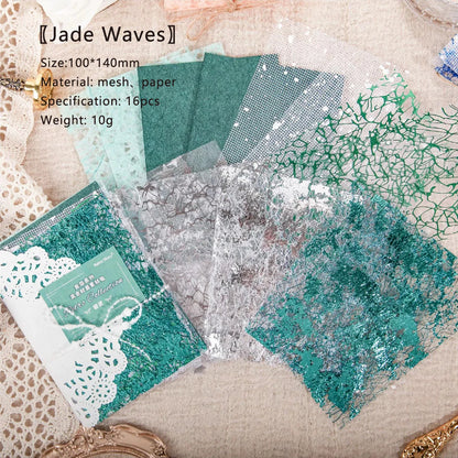 P-5 Gold Foil Simplicity Journal Material Paper