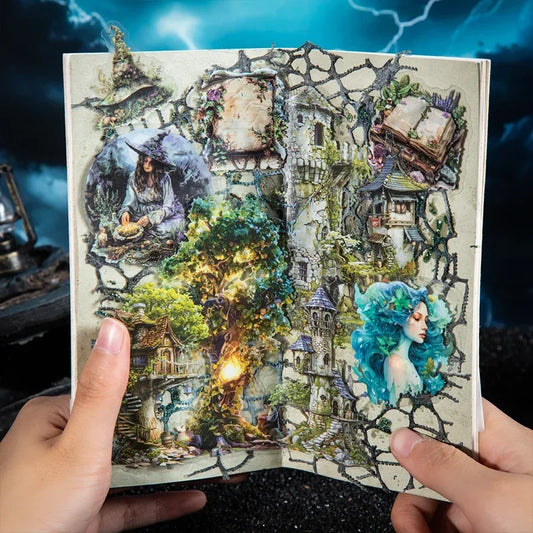 S-4  Enchantment Castle PET Stickers