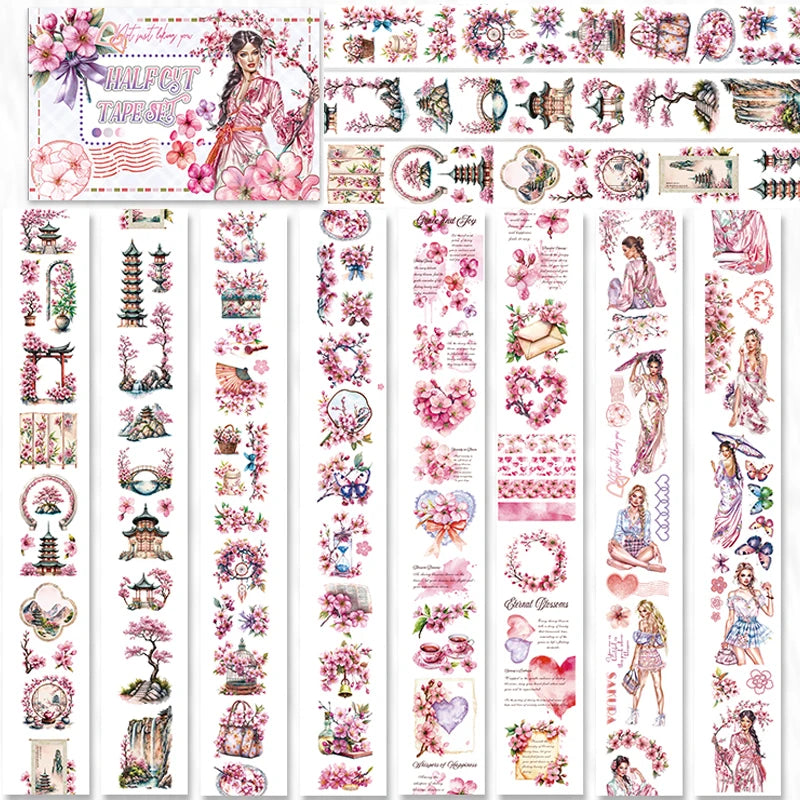 T-9 4 rolls set PETtape rolls