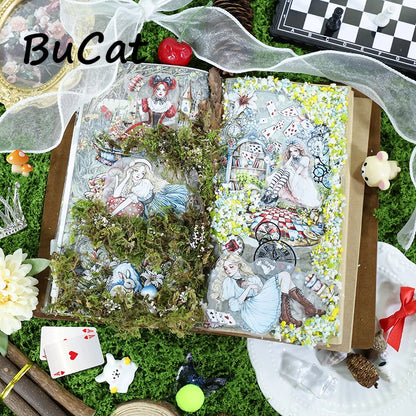 T-6  4Rolls/Set Alice Fairy Tale Princess PET tape
