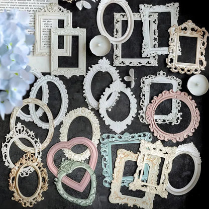 S-75 Hollow Relief Design Cardstock sticker