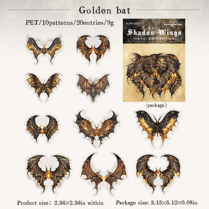 S-44 20pcs/bag stickers