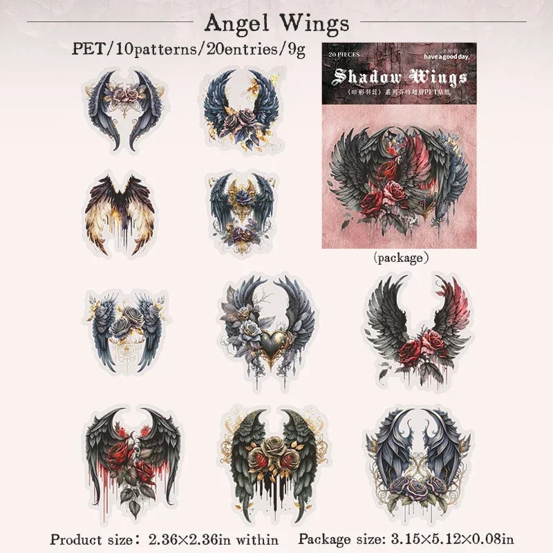 S-44 20pcs/bag stickers