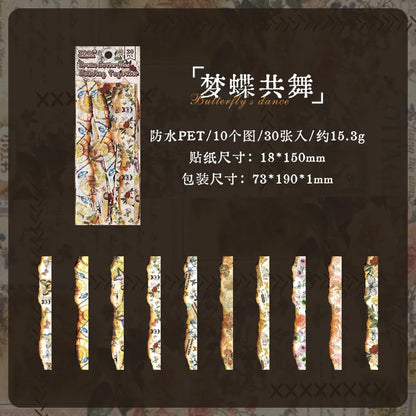 S-3 manuscript for a daily newspaper Planner Decorative Mobile Stickers