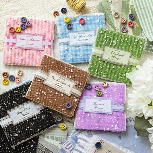 P-7 Vintage Romantic Cloth Room series Material Paper