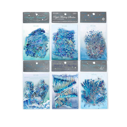 20pcs/1lot kawaii Stationery Sticker Boundless Waterspeak junk journal Decorative Scrapbooking DIY Craft Sticker