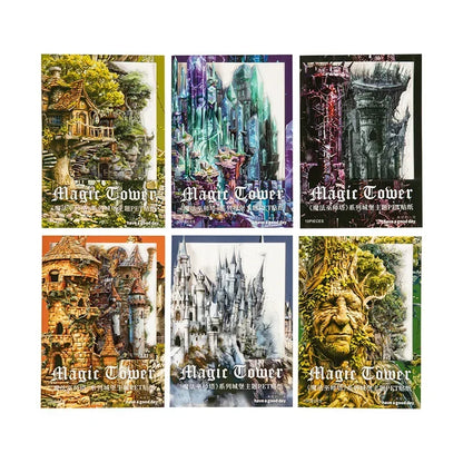 S-4  Enchantment Castle PET Stickers