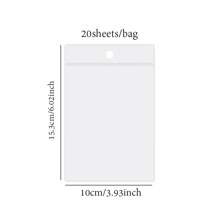 Mr Paper 60Pcs/bag Dark Rose Story Series PET White Ink Sticker Paper Bag Handbook Decorative Stickers DIY Notebook Albums