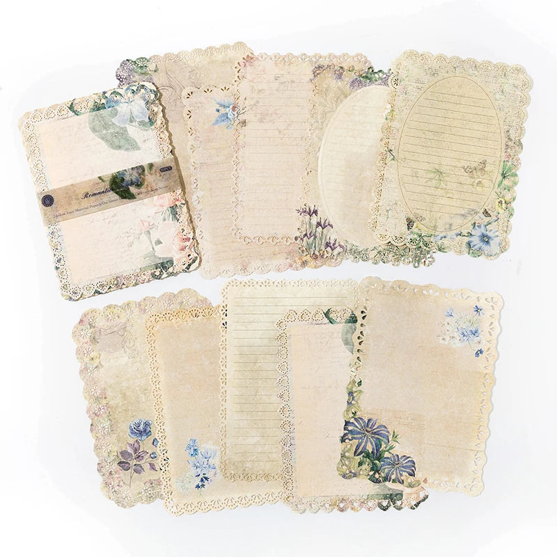P-6 Vintage Floral Lace paper