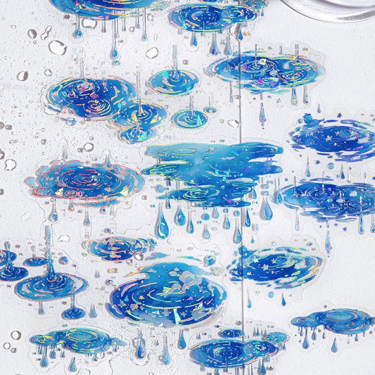 20pcs/1lot kawaii Stationery Sticker Boundless Waterspeak junk journal Decorative Scrapbooking DIY Craft Sticker