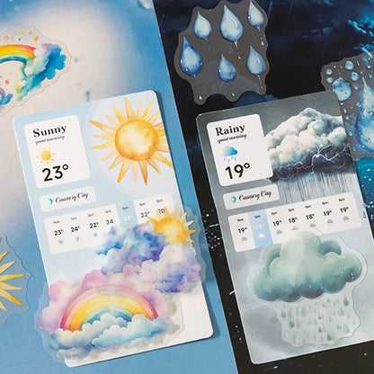 S-52 The Weatherman Series PET Stickers