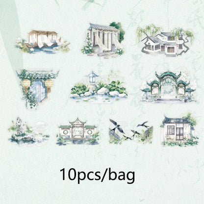 S-43 6 styles with the time series pet sticker