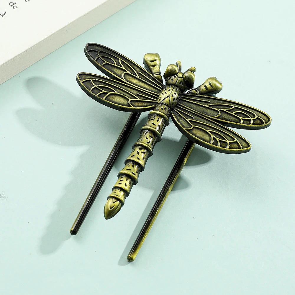 T-1 Dragonfly Metal Stainless Steel bookmark