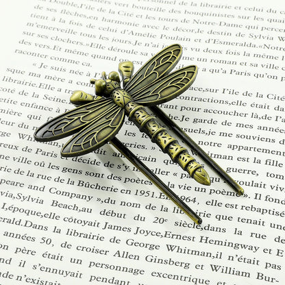 T-1 Dragonfly Metal Stainless Steel bookmark