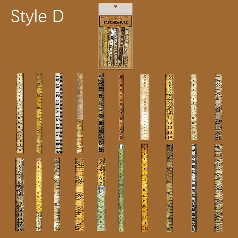 S-14 Old Relics Series Scrapbooking Stickers