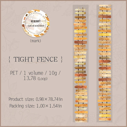 T-3 25mm*2m PET Tapes Garden Path