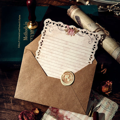 P-6 Vintage Floral Lace paper