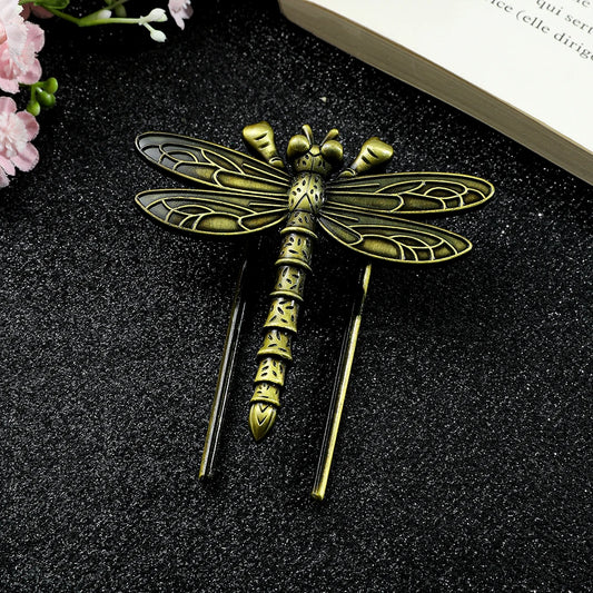 T-1 Dragonfly Metal Stainless Steel bookmark