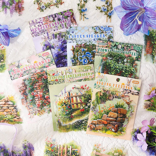 S-2 Secret garden series stickers