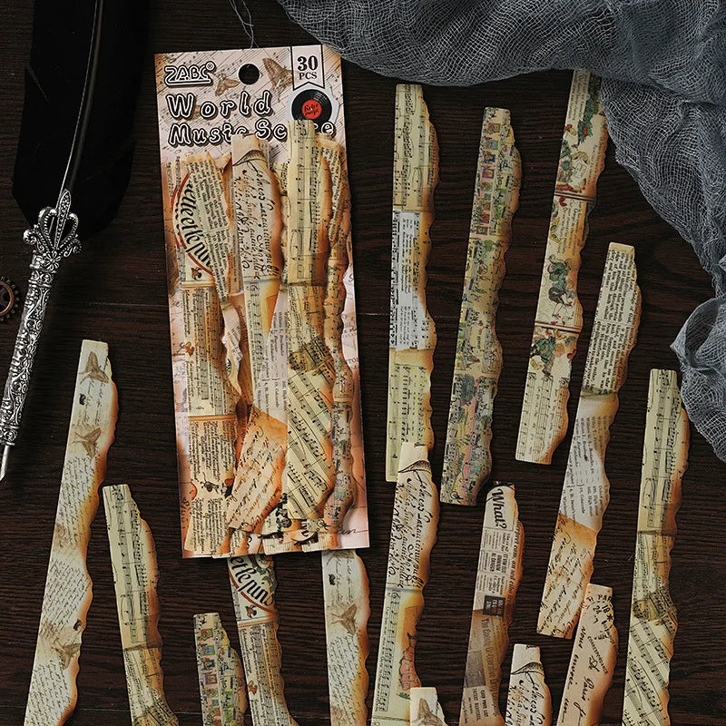 S-3 manuscript for a daily newspaper Planner Decorative Mobile Stickers